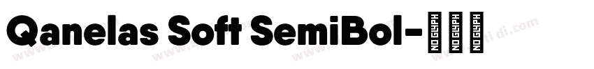 Qanelas Soft SemiBol字体转换 Qanelas Soft SemiBol字体转换